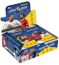 Topps UCL Superstars Season 2023/24 Trading Cards - Display mit 24 Tüten