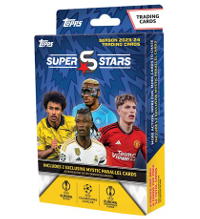 Topps UCL Superstars Season 2023/24 Trading Cards - Hanger Box