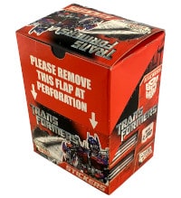 Merlin Transformers Sticker - Display mit 50 Tüten